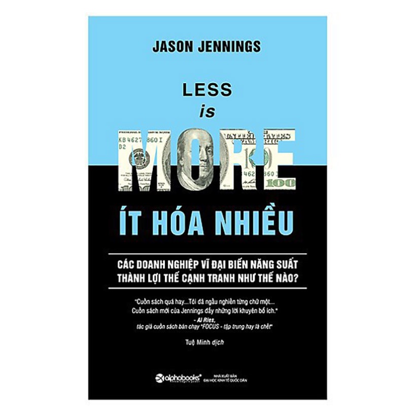Sách - less is more - ít hóa nhiều