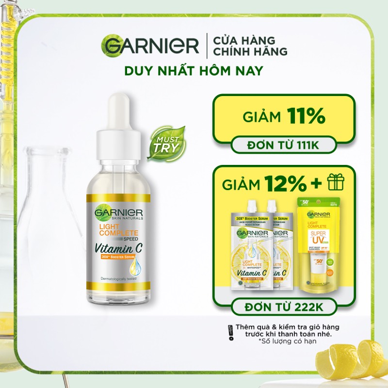 Tinh chất serum sáng da, giảm thâm mụn Vitamin C chiết xuất Yuzu tự nhiên