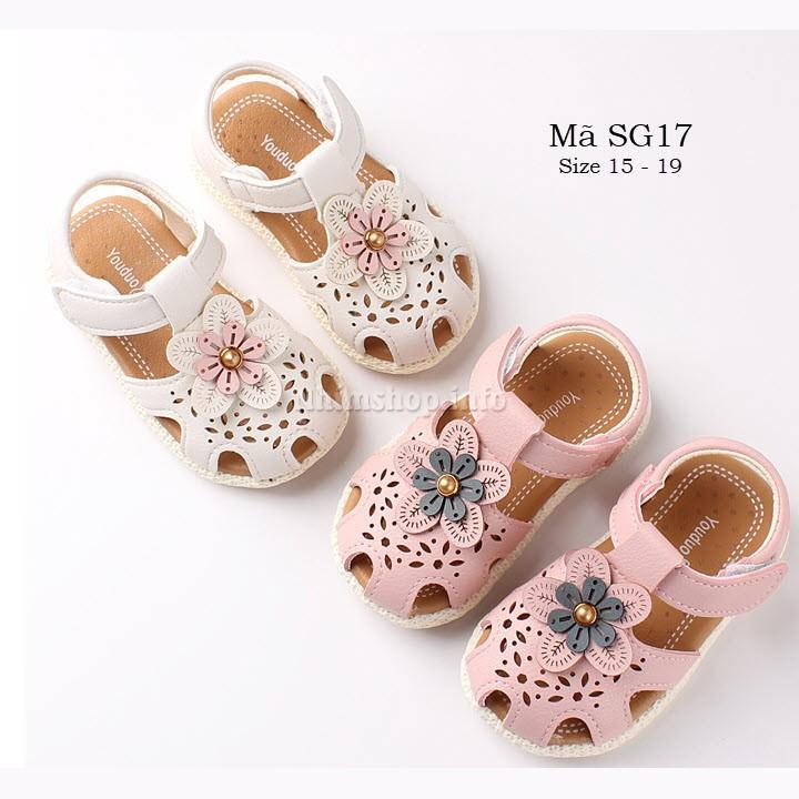 Sandal cho bé gái tập đi 6 - 24 tháng SG17