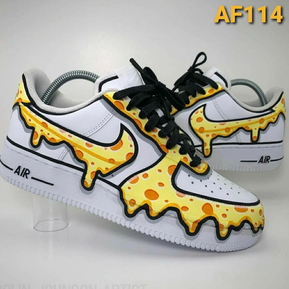 Giày Sneaker AF1 Custom Cheese