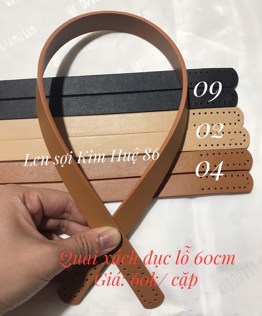 Quai xách đục lỗ  dài 60cm