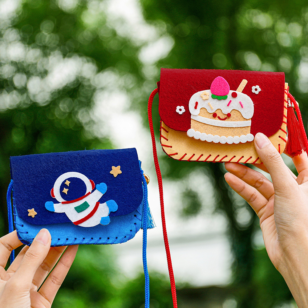 TÚI XÁCH THỦ CÔNG CHO BÉ TỰ LÀM, ĐỒ CHƠI HANDMADE CHO BÉ