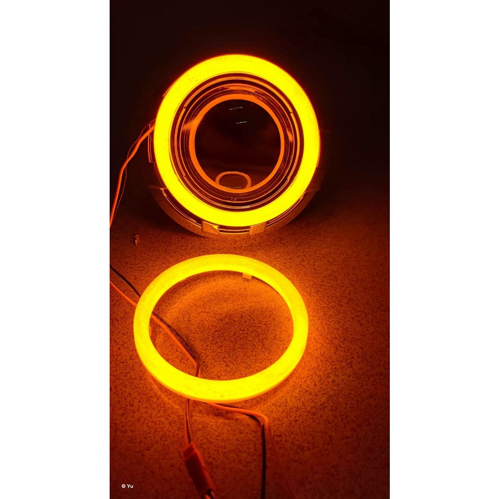 Đèn LED Ô Tô Vòng Tròn Mắt Thiên Thần 2 Chế Độ