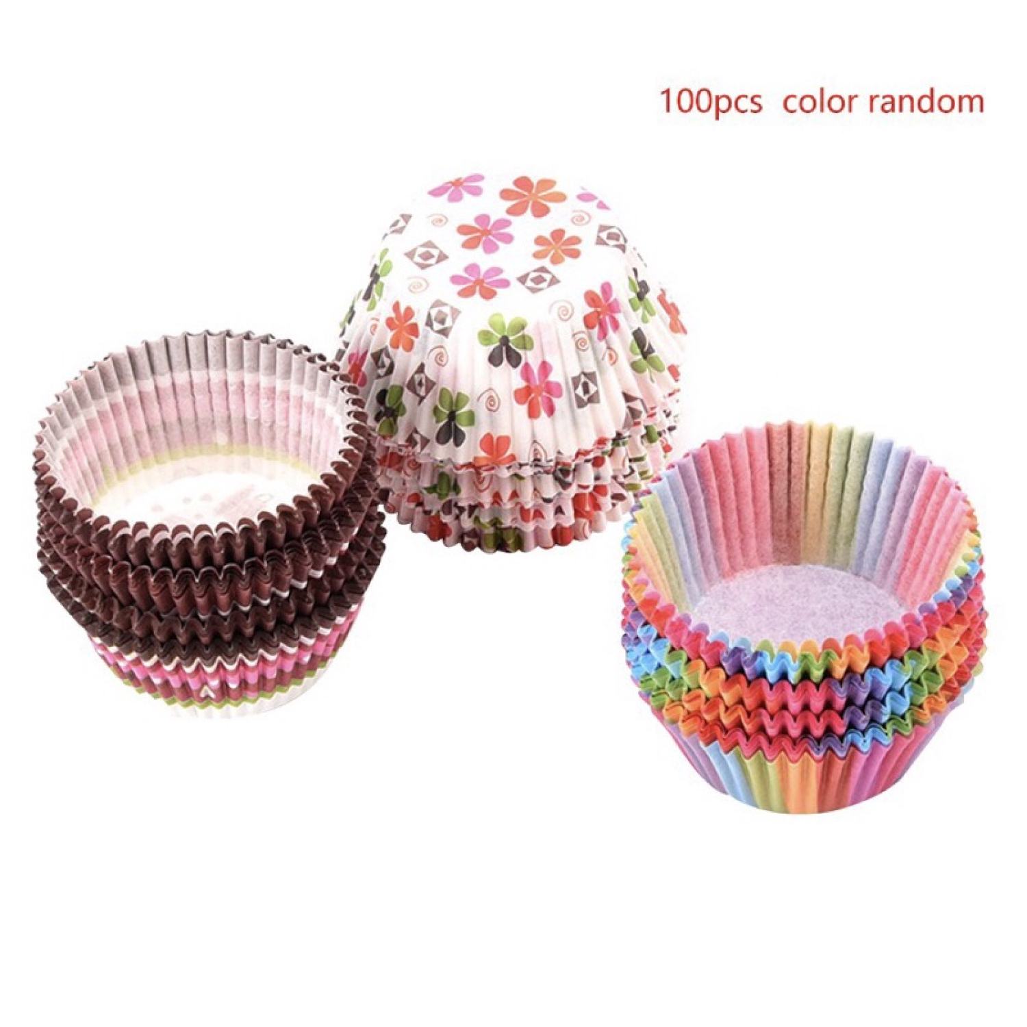 100 cốc giấy làm bánh Cupcake chống dính