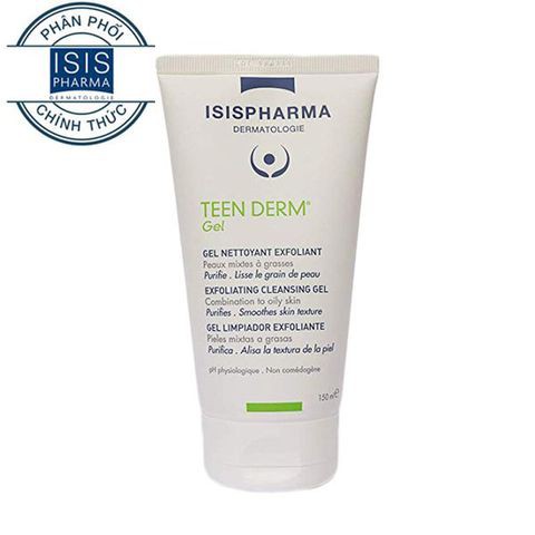 Gel rửa mặt isis pharma teenderm gel 150ml