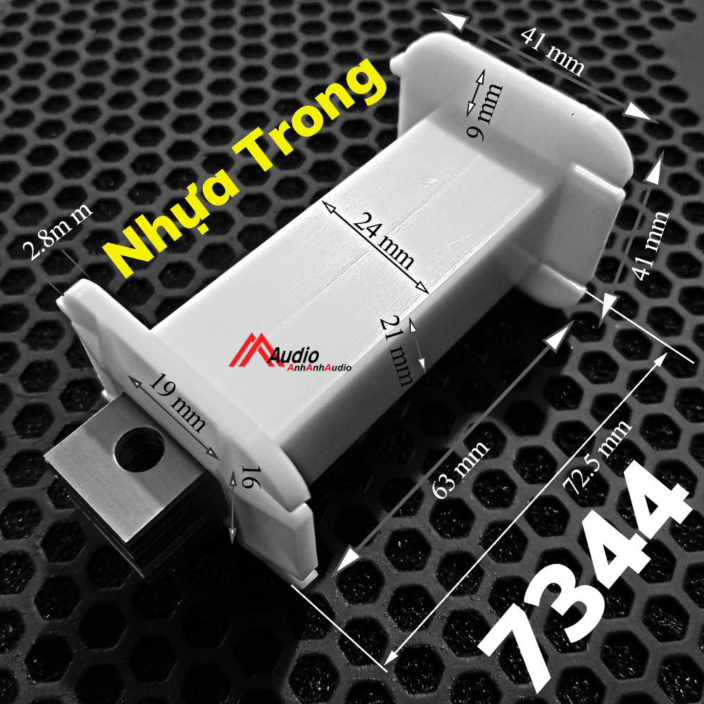Lỏi nhựa quấn cuộn cảm phân tần loa Giá 02 cái Model 7344