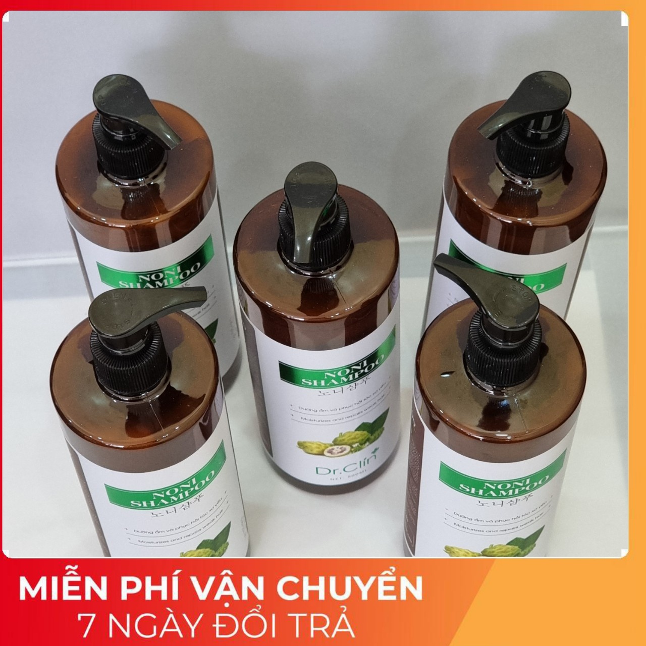 [HCM]Dầu Gội Tinh Chất Trái Nhàu Noni Shampoo 노니샴푸 (3 in 1)