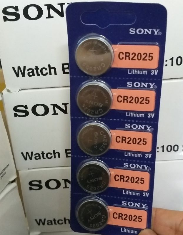 5 Viên Pin CR2025 Pin 3V  SONY Lithium
