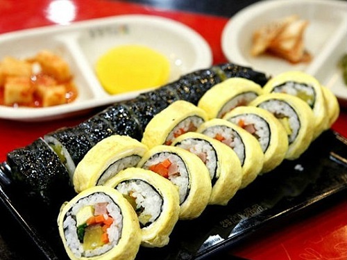 mành cuộn cơm kimbap sushi 20x25cm
