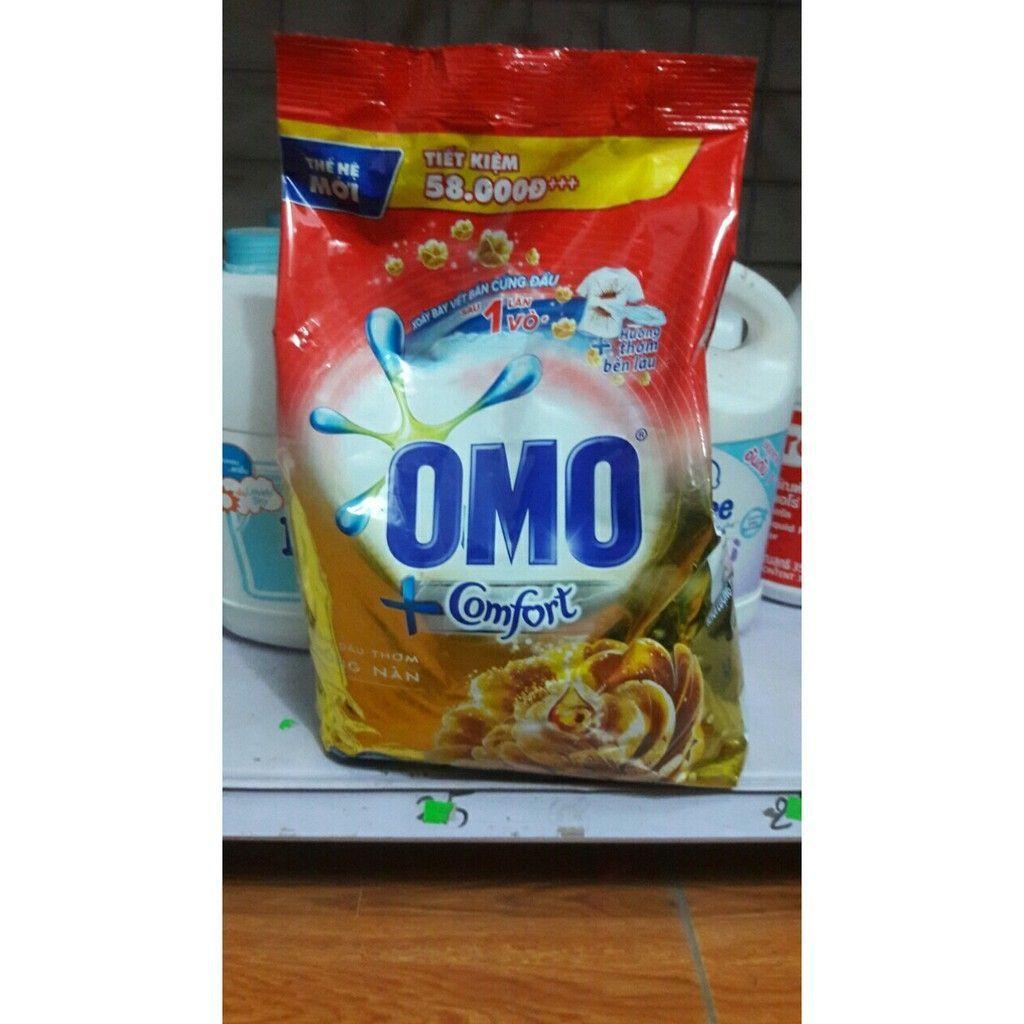 bột giặt Omo comfort tinh dầu  thơm 5,5 kg