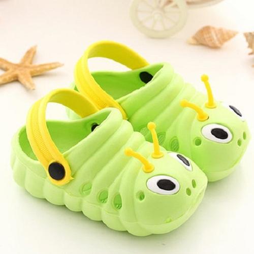 Dép sục nhựa con sâu cho bé
