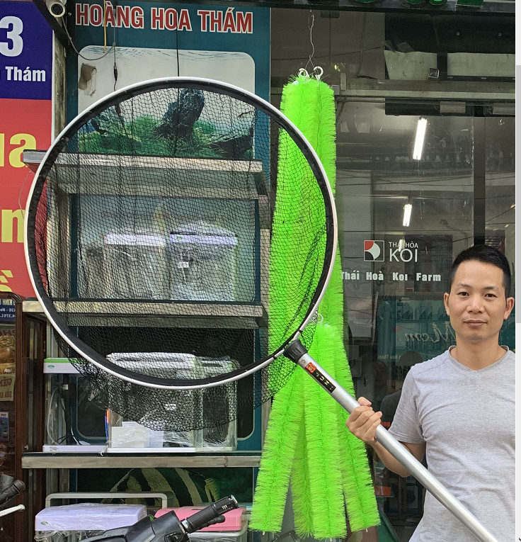 Vợt lùa cá Koi