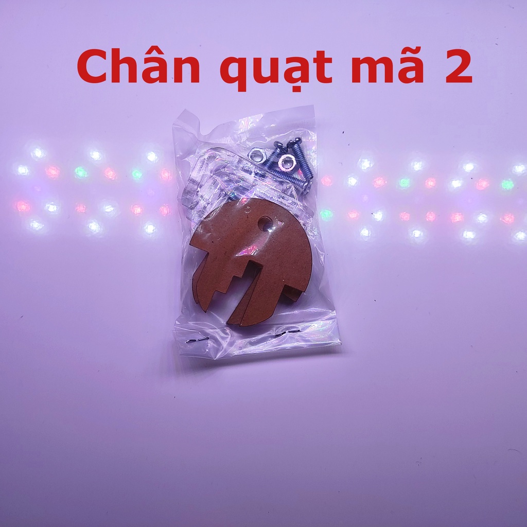 Chân Quạt Mica Trong Suốt Hồ Thủy Sinh