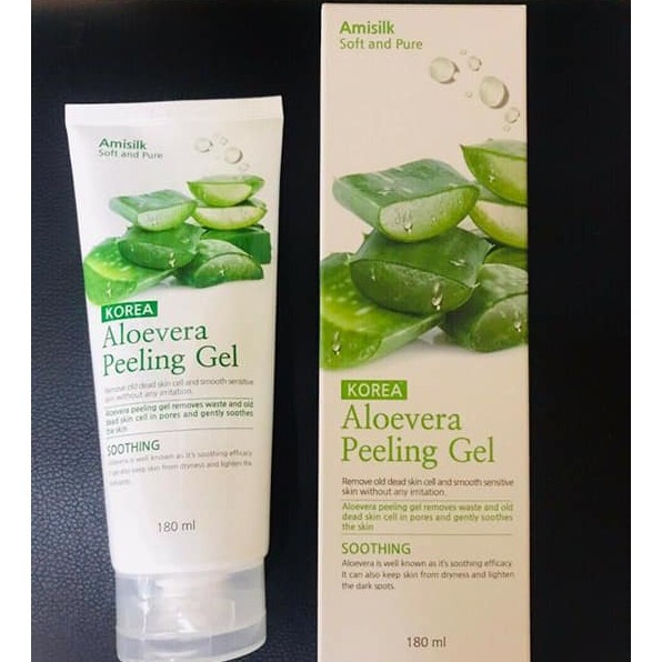 [HCM]Tẩy Da Chết Nha Đam Arrahan Aloe Vera Peeling Gel 180ml