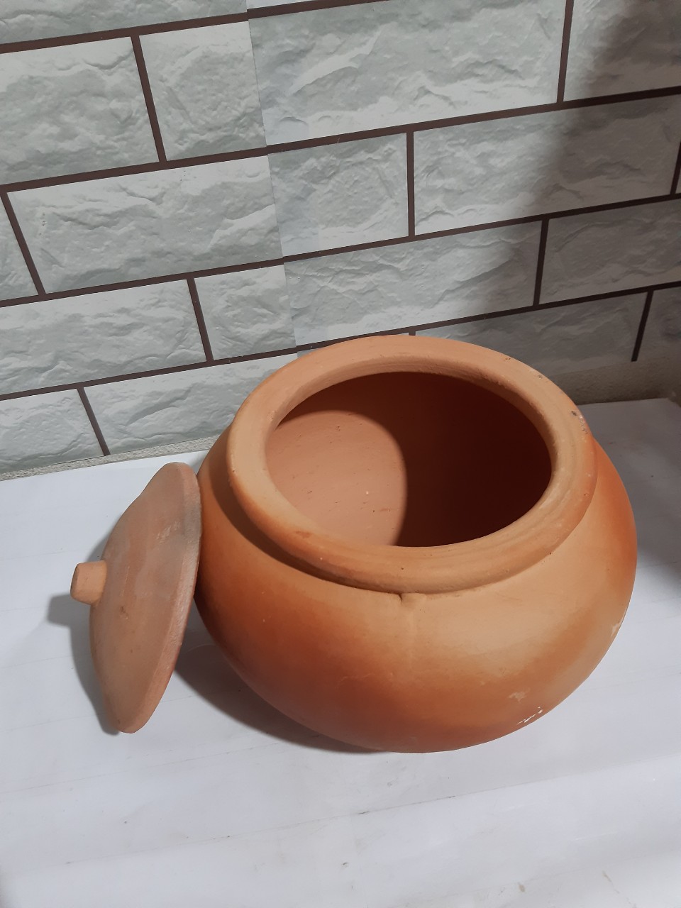 [HCM]nồi đất  nướng gà bầu bụng 28 cm