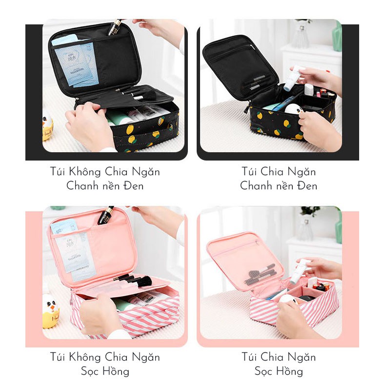 Cỡ lớn túi đựng đồ trang điểm chống thấm nước - túi mỹ phẩm nhiều hoa văn