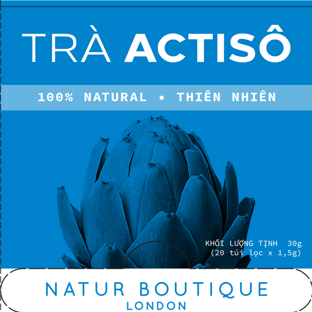 Trà Actiso, 20 túi lọc (Artichoke, 20 teabags)