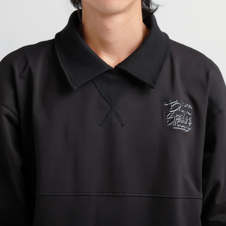 XFIRE BACKTOSTREETZ LONG SLEEVE TSHIRT IN BLACK