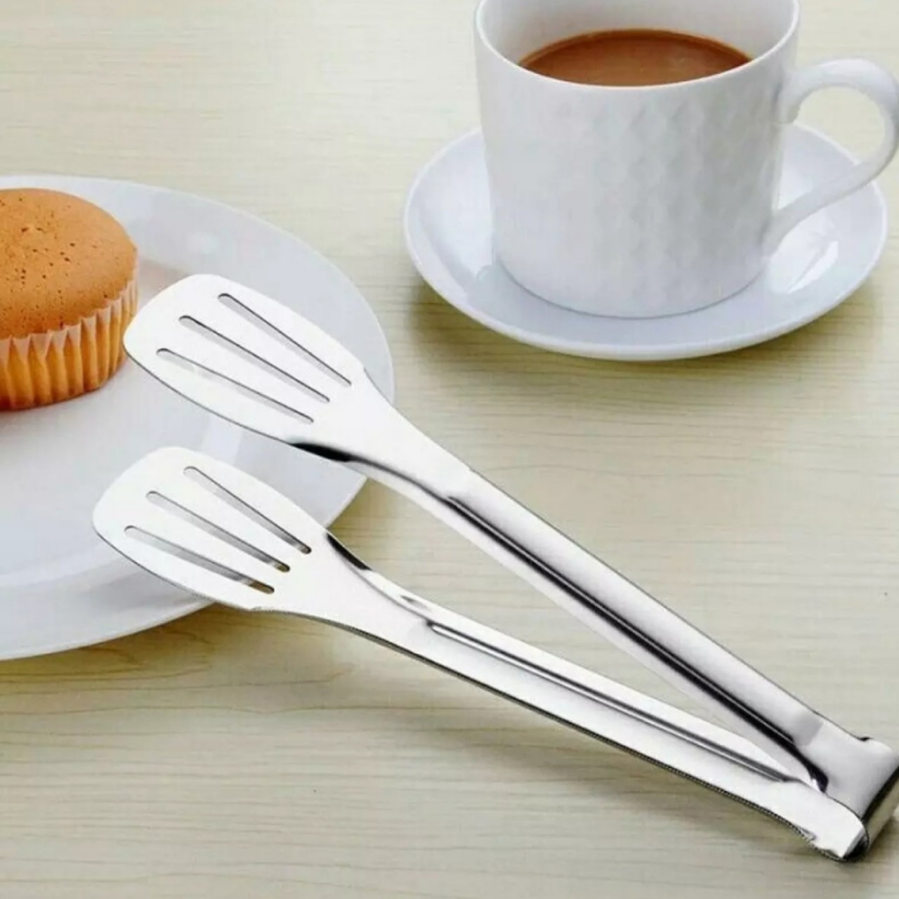 Kẹp Gắp Thức Ăn, Đồ Nướng, Chiên Rán INOX