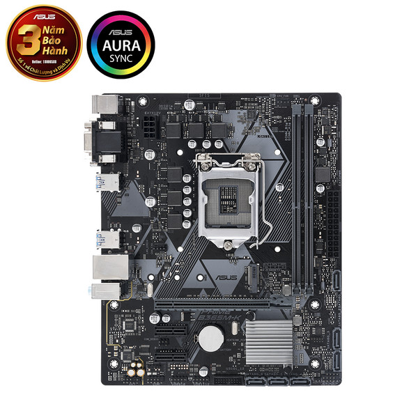 Mainboard Asus Prime B365M-K (Intel B365, LGA 1151, M-ATX, 2 khe RAM DDR4) - Đã Qua Sử Dụng