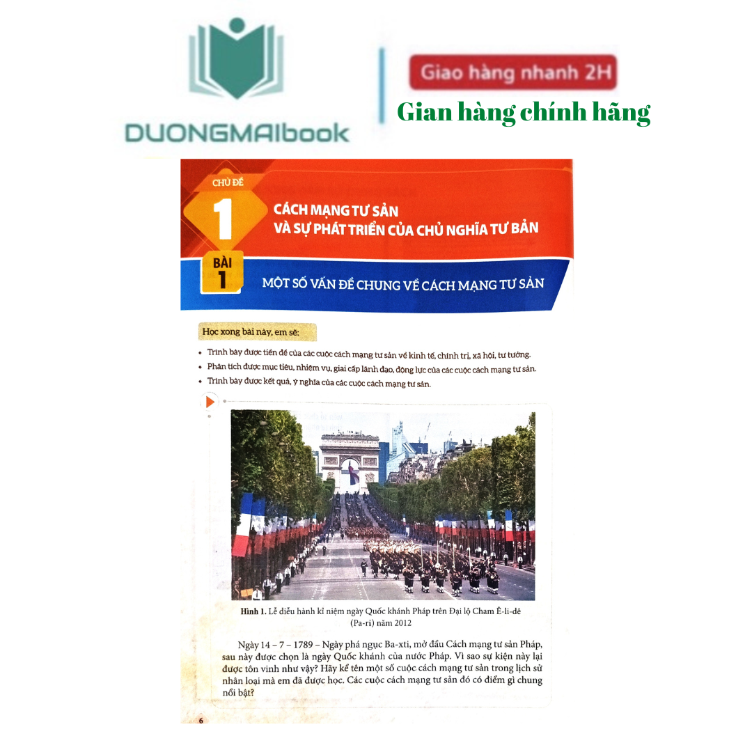 Sách Lịch sử 11 Kết nối (bán kèm 2 vở kẻ ngang 120 trang)