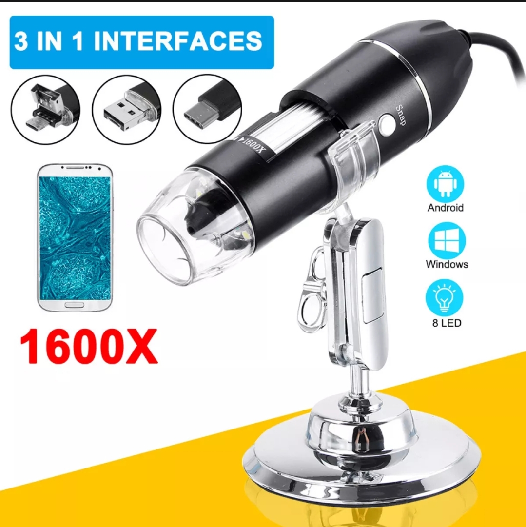 Kính hiển vi siêu zoom Digital Microscope 1600X