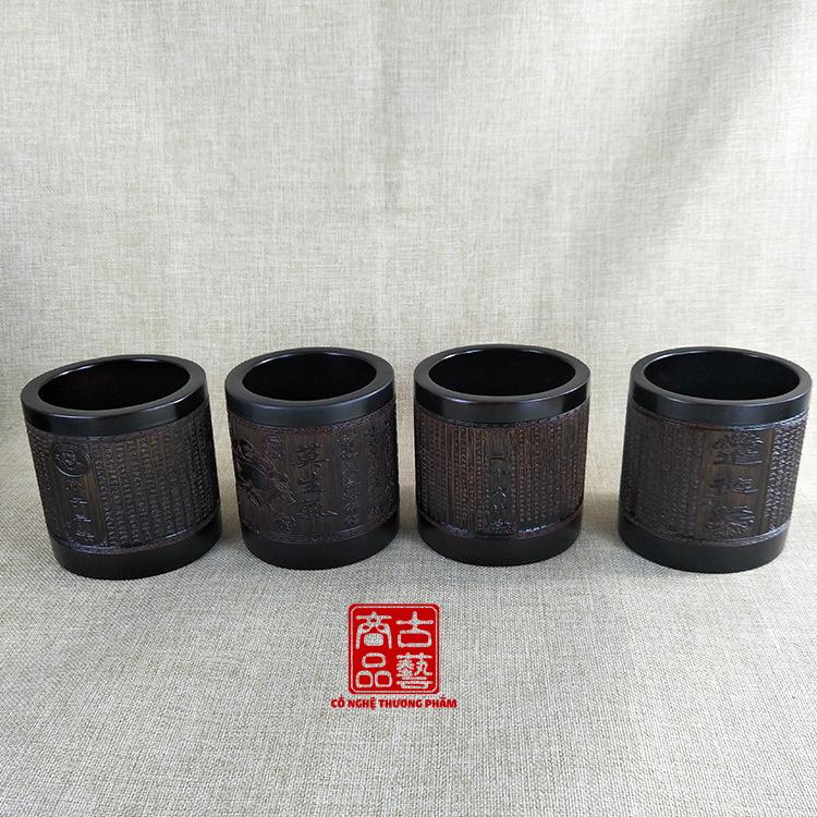 Ống cắm bút bằng Tre