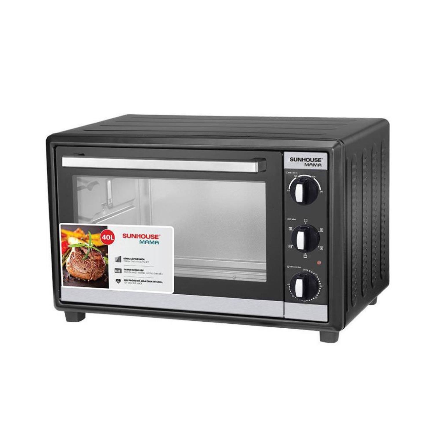 Lò nướng SUNHOUSE MAMA SHD4240 40L (Đen)