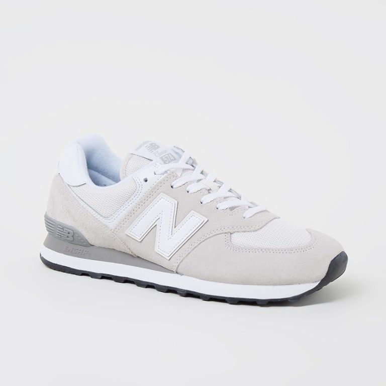 Giày Sneaker Nam Nữ NB 574 Sữa Chữ Trắng (fullbox+tặng hộp bảo vệ box)