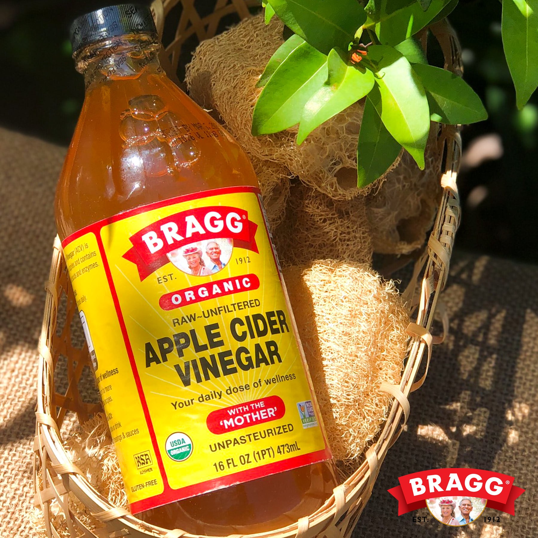 Giấm Táo Hữu Cơ Bragg (946 ml/473ml) - Leafhouse hcm