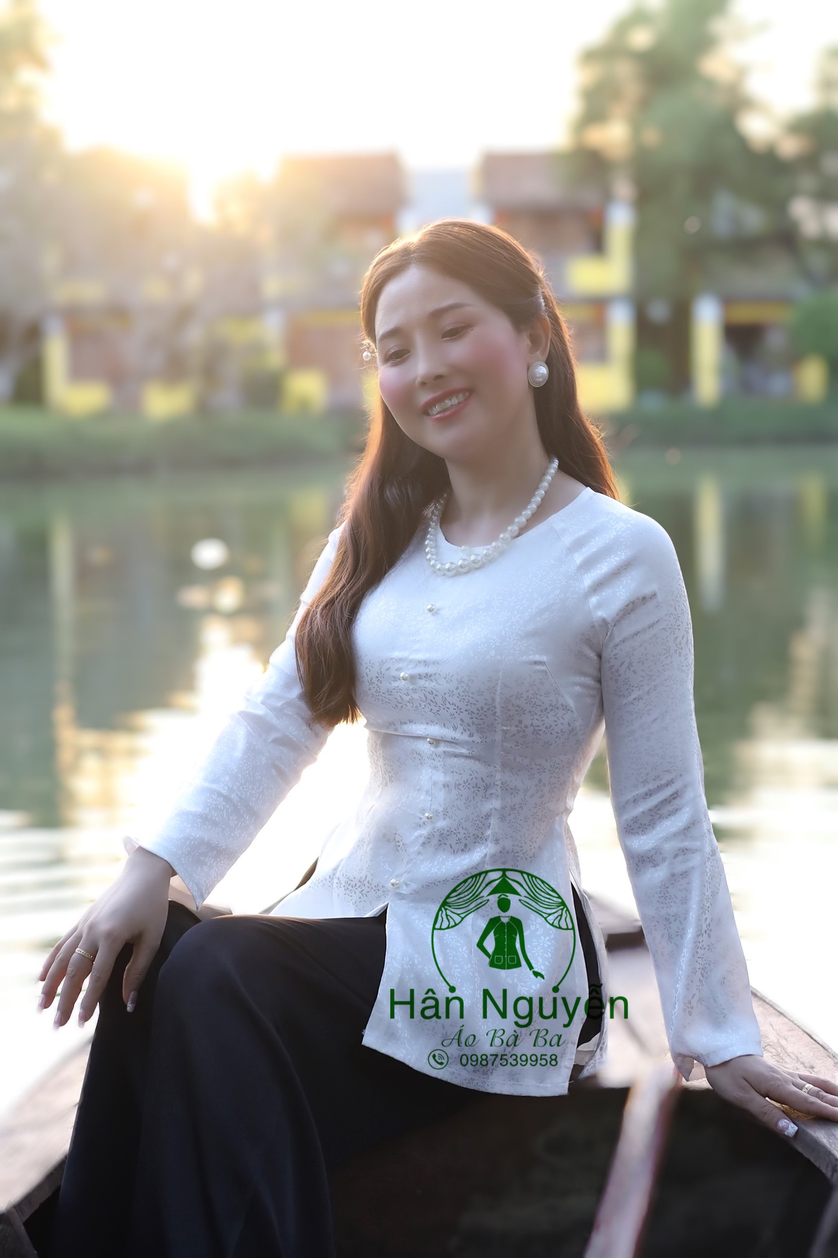 ÁO BA BA DÂY KÉO HOA NHÍ ( ÁO LẼ )
