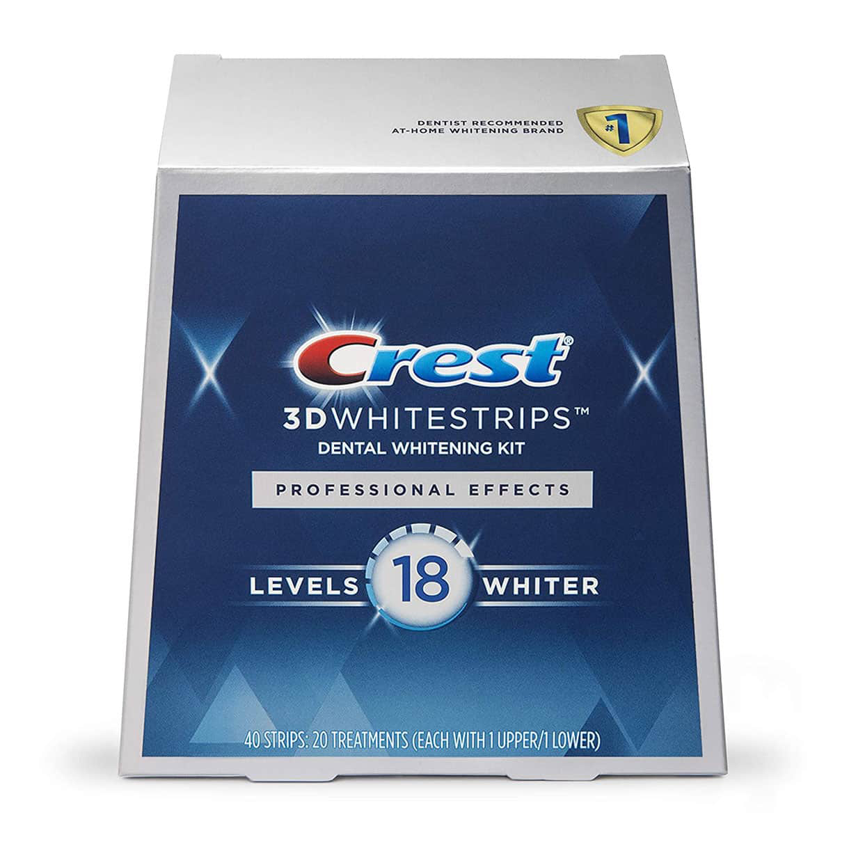 (FULL BOX) MIẾNG DÁN TRẮNG RĂNG CREST 3D WHITE