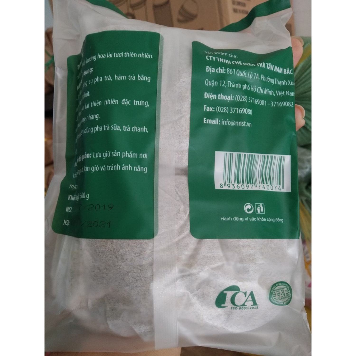 Trà lài túi lọc Tân Nam Bắc 300gram