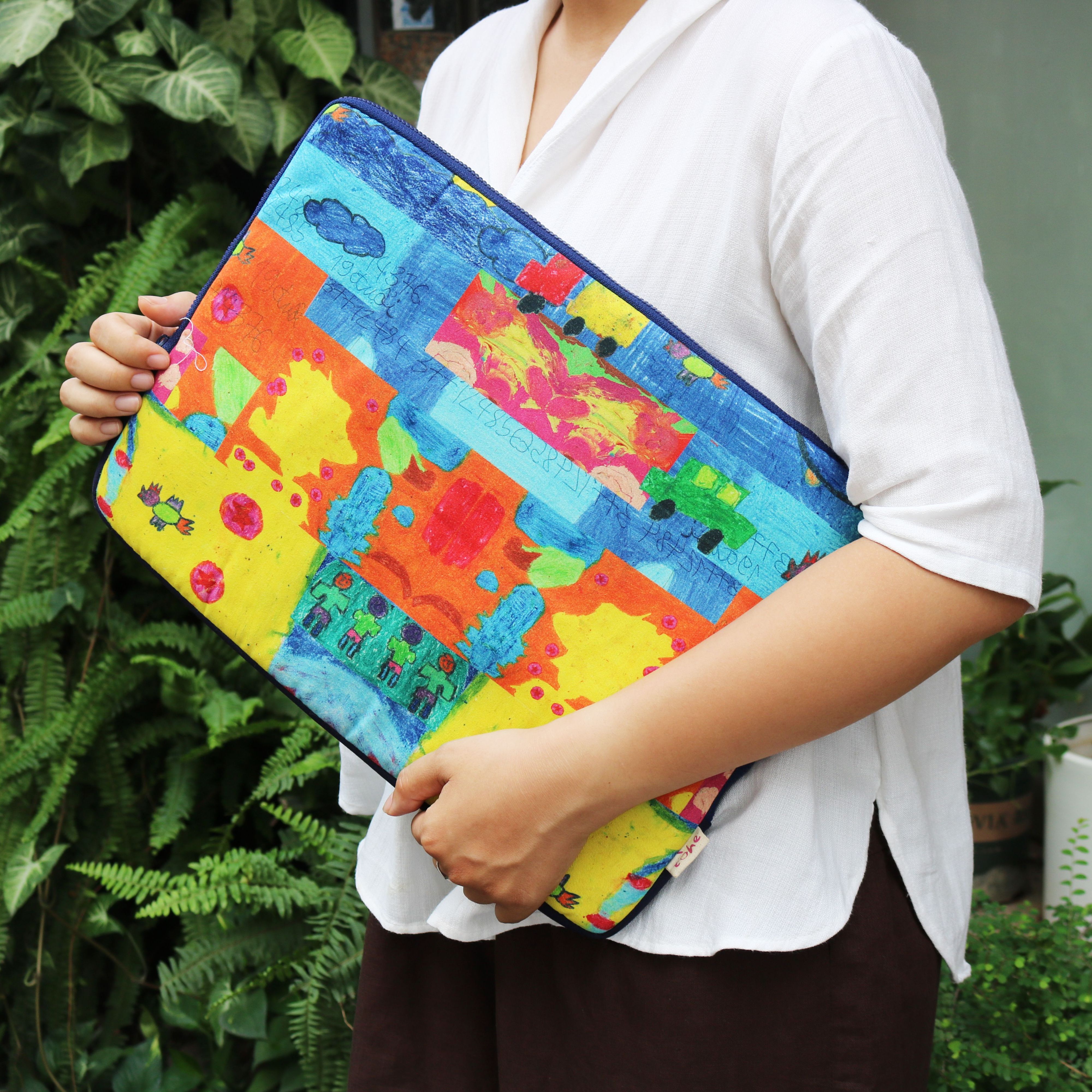 Bọc chống sốc laptop Tòhe 15 inch [Made by Tòhe]