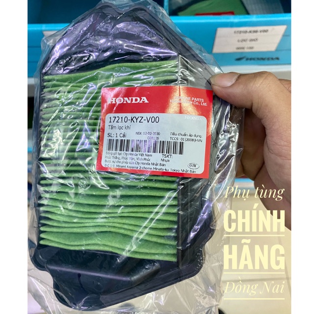Lọc gió future 2012-2017, chính hiệu honda motor vn