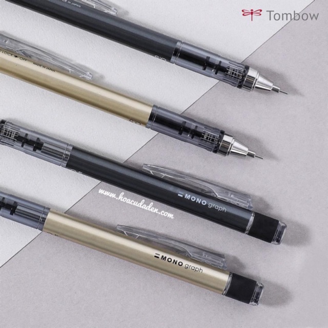 [HCM]Bút Chì Bấm Tombow MONO Graph 0.3/0.5mm