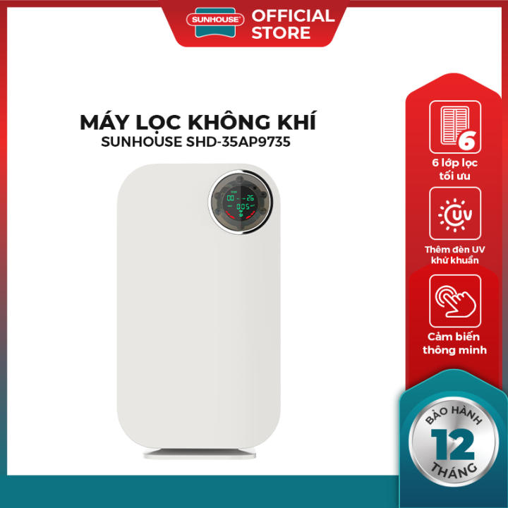 Máy lọc không khí Sunhouse SHD-35AP9735 – Bảo…