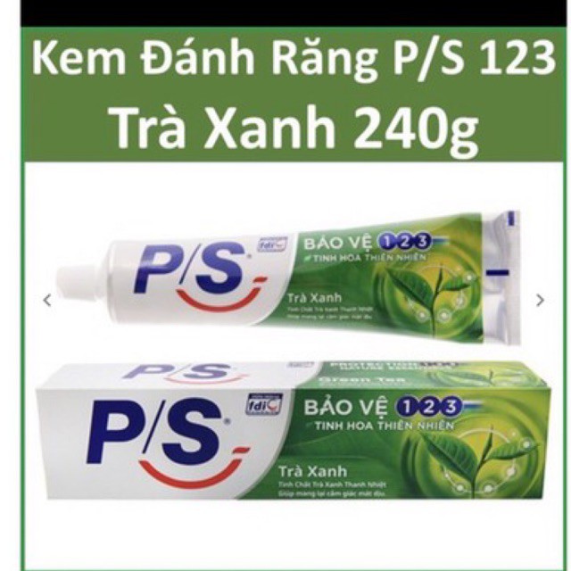 Kem Đánh Răng P/S Trà Xanh 240G