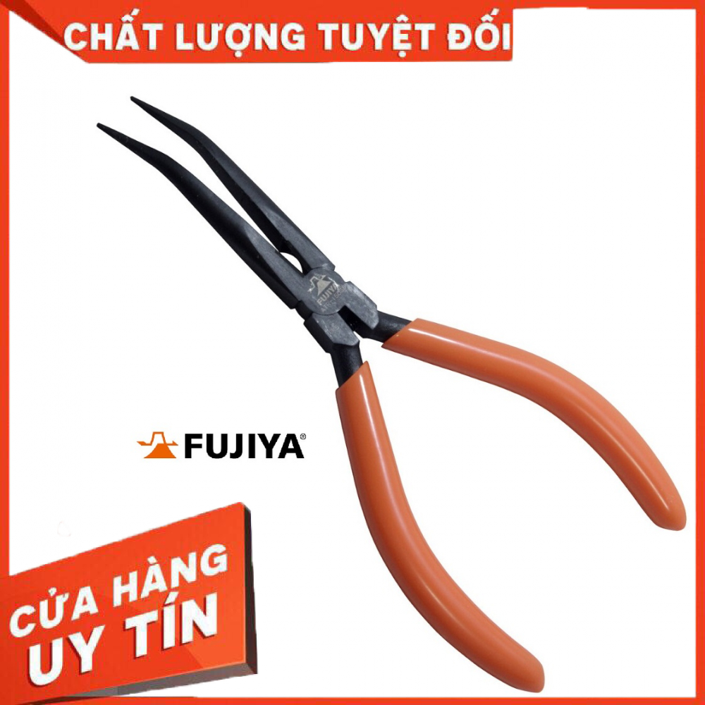 Kìm nhọn kỹ thuật mỏ cong fujiya atr-150sb 6"/150mm nhật bản