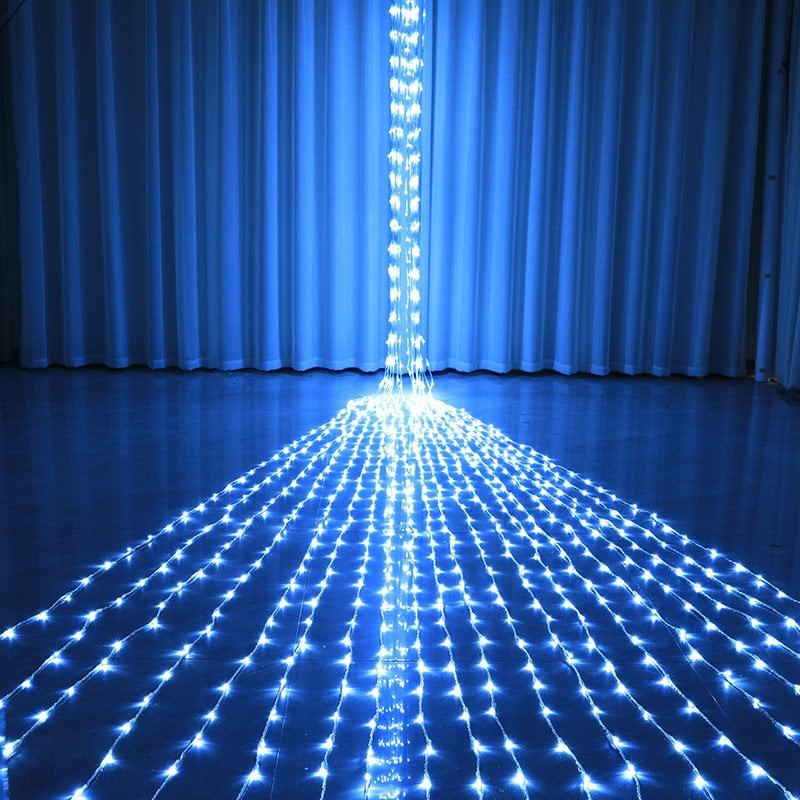 Đèn Rèm LED Hiệu Ứng Thác Đổ, Mưa Rơi