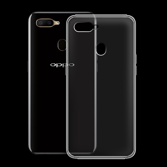 Ốp lưng dẻo trong Oppo A5s (Loại đẹp, chống bẩn)