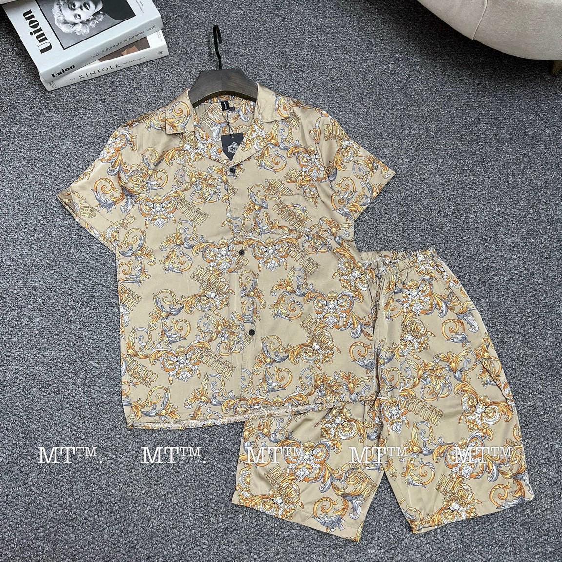 Bộ Đồ Mặc Nhà Mùa Hè Chất Lụa Cực Mát Phù Hợp Cả Nam Và Nữ