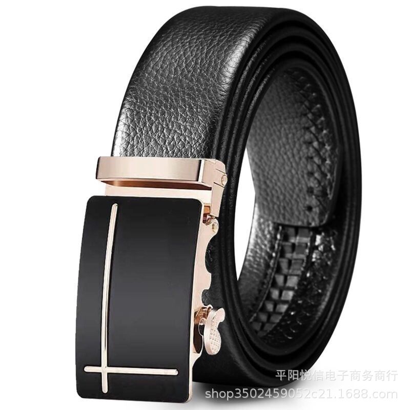 [ sale ] Thắt lưng dây nịt nam công sở da khóa tự động