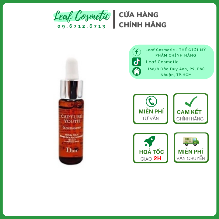 [ Mini 7ml ] Tinh chất sáng da Di-or Capture Youth Glow Booster