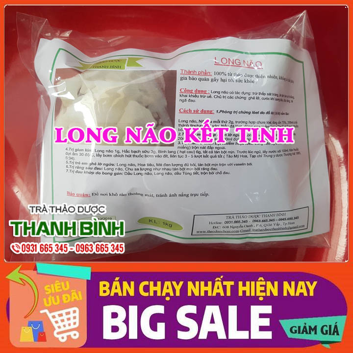 Cây Long Não Khô 100G ( Tinh Thể Long Não ) - Thanh Bình
