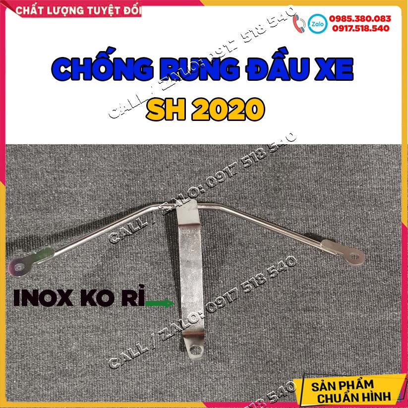 Chống Rung Đầu Xe Sh 2020 - 2021 ( inox ko rỉ )