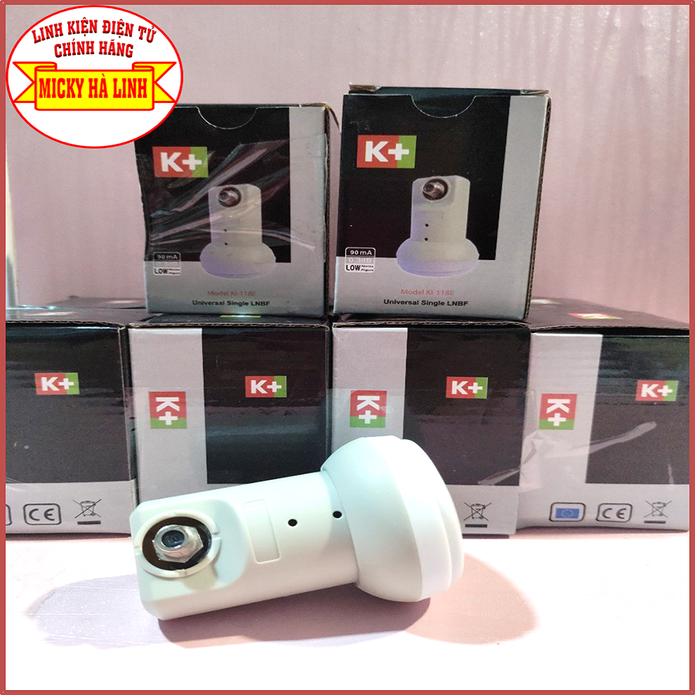 [HCM]LNB thu sóng Truyền hình K+ - Màu trắng xám
