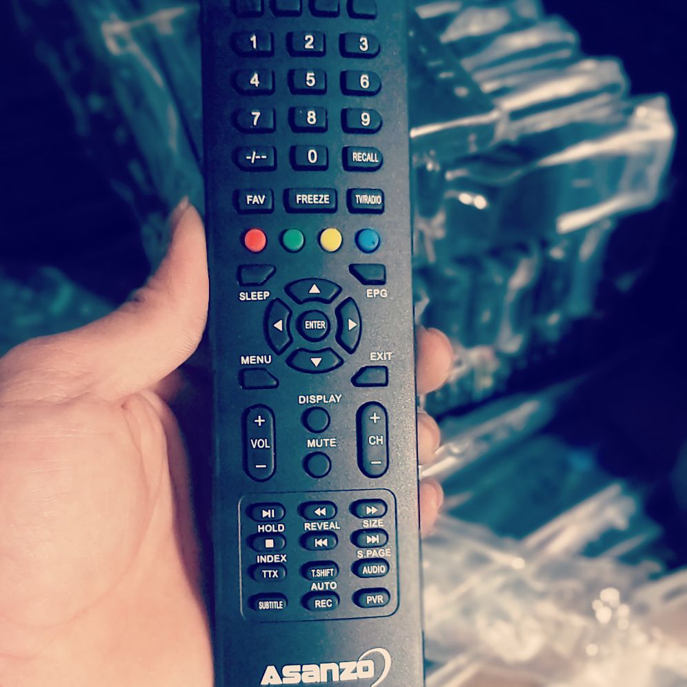 Điều khiển tivi asanzo cong