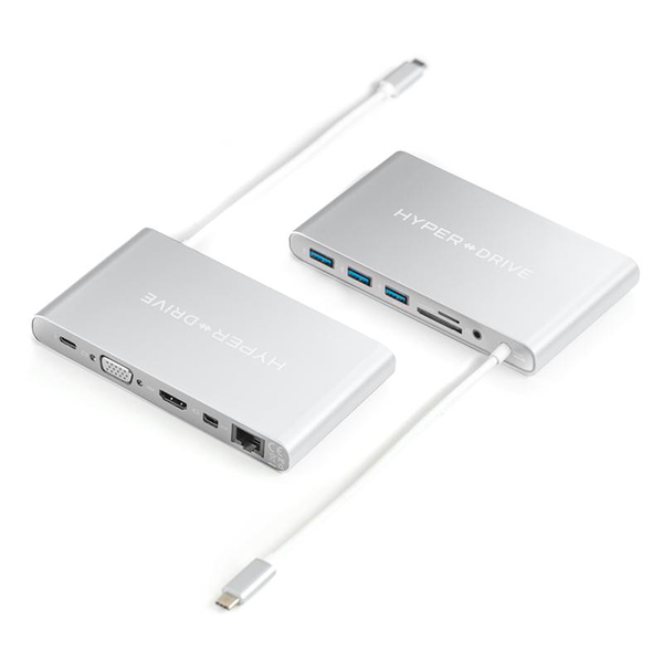 Hyperdrive Ultimate USB-C Hub for MacBook, PC & Devices - Bảo hành toàn quốc 12 tháng