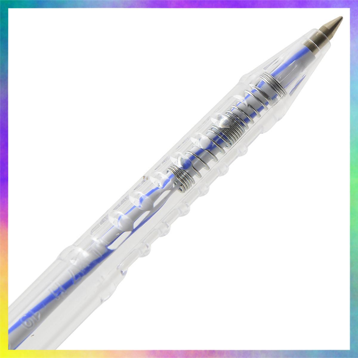 [HCM] COMBO 100 Bút bi ngòi 0.7mm nét đậm rõ ràng (xanh, đen, đỏ, tím)